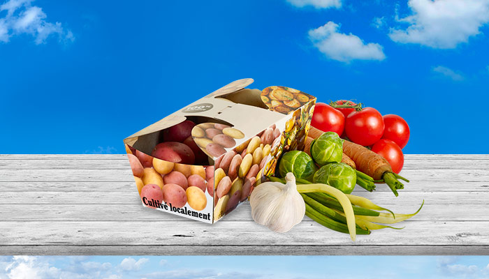 Emballage pour légumes